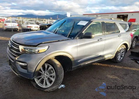 2021 Ford Explorer Xlt из США, поврежденный, VIN 1FMSK8DHXMGC09773